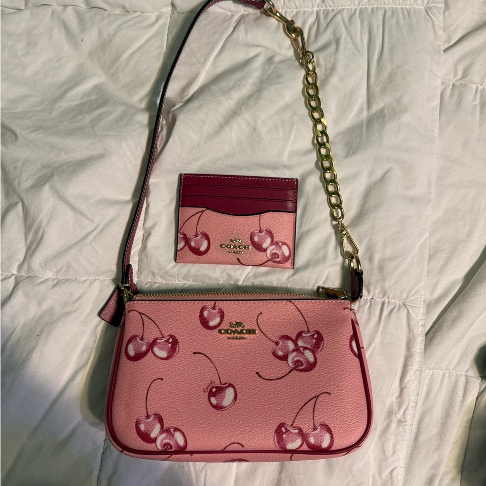 Coach Pink Cherry Crossbody Bag